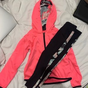 NTW Under Armour hooded jacket and pants